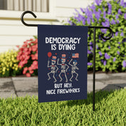 Democracy is Dying But Hey, Nice Fireworks Flag