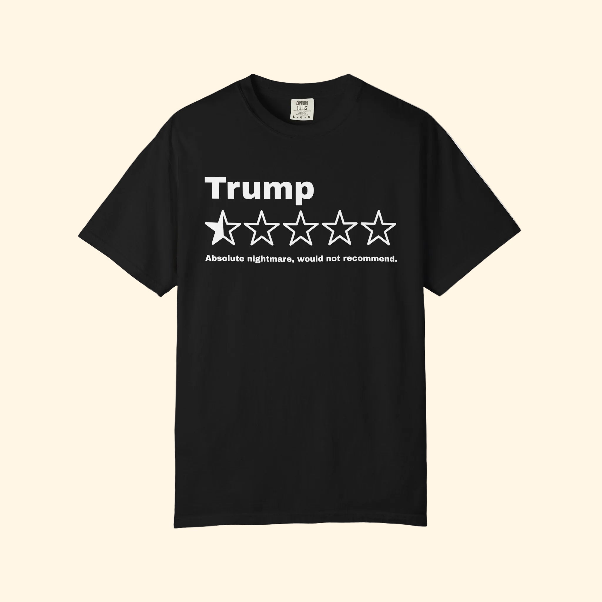 Trump Negative Review Absolute Nightmare T-Shirt