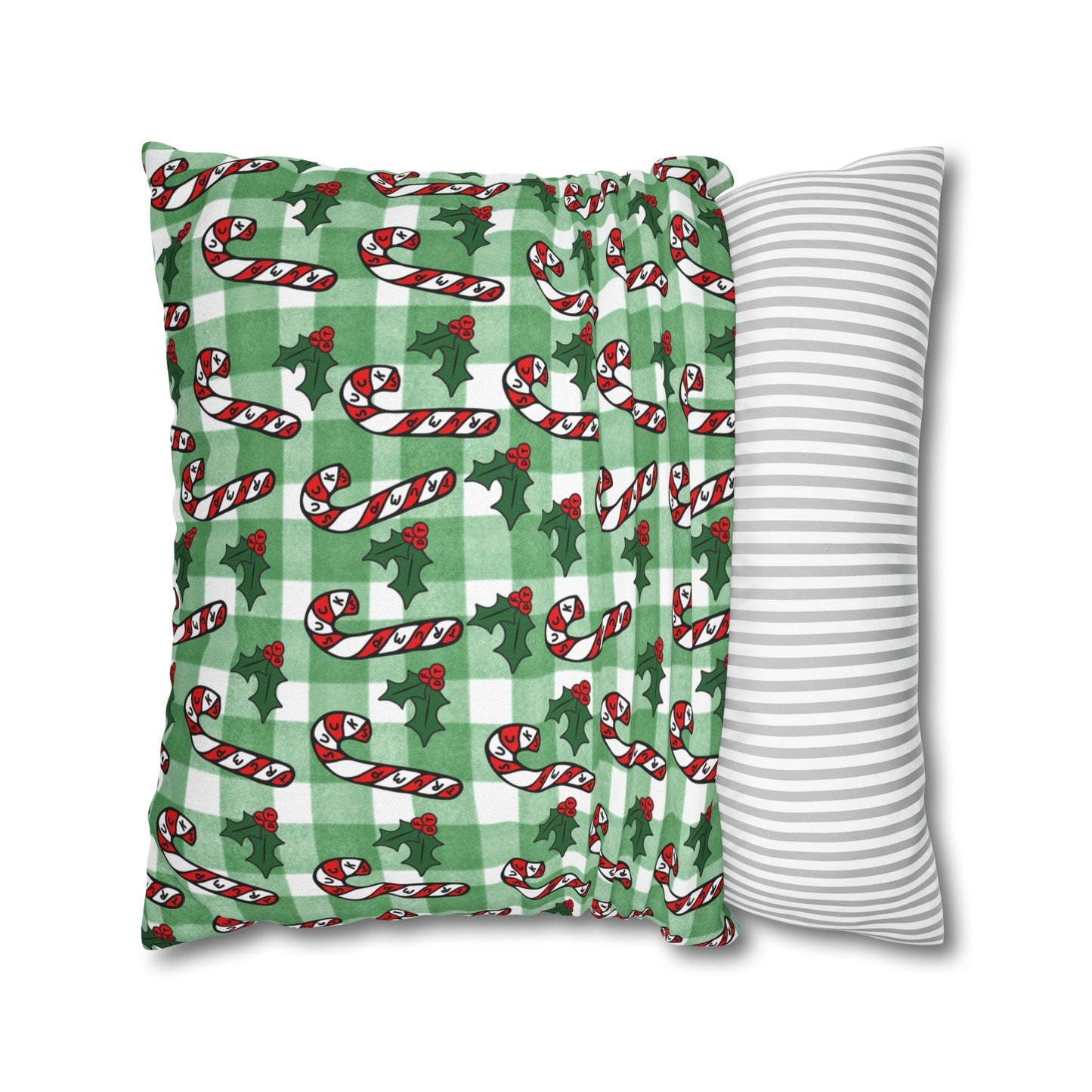 Trump Sucks Candy Canes Accent Pillow Cover