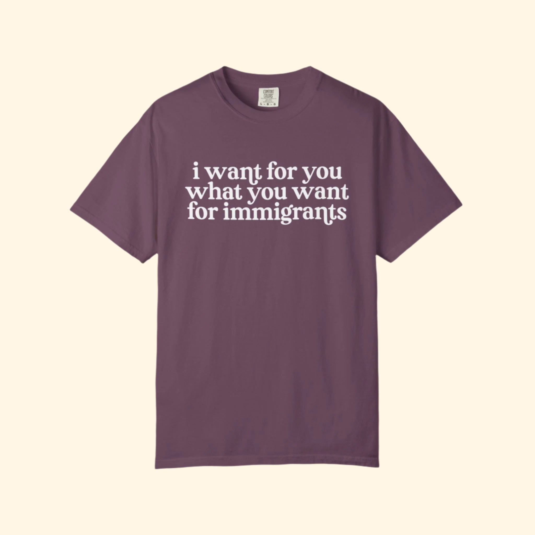 I Want For You What You Want For Immigrants T-Shirt