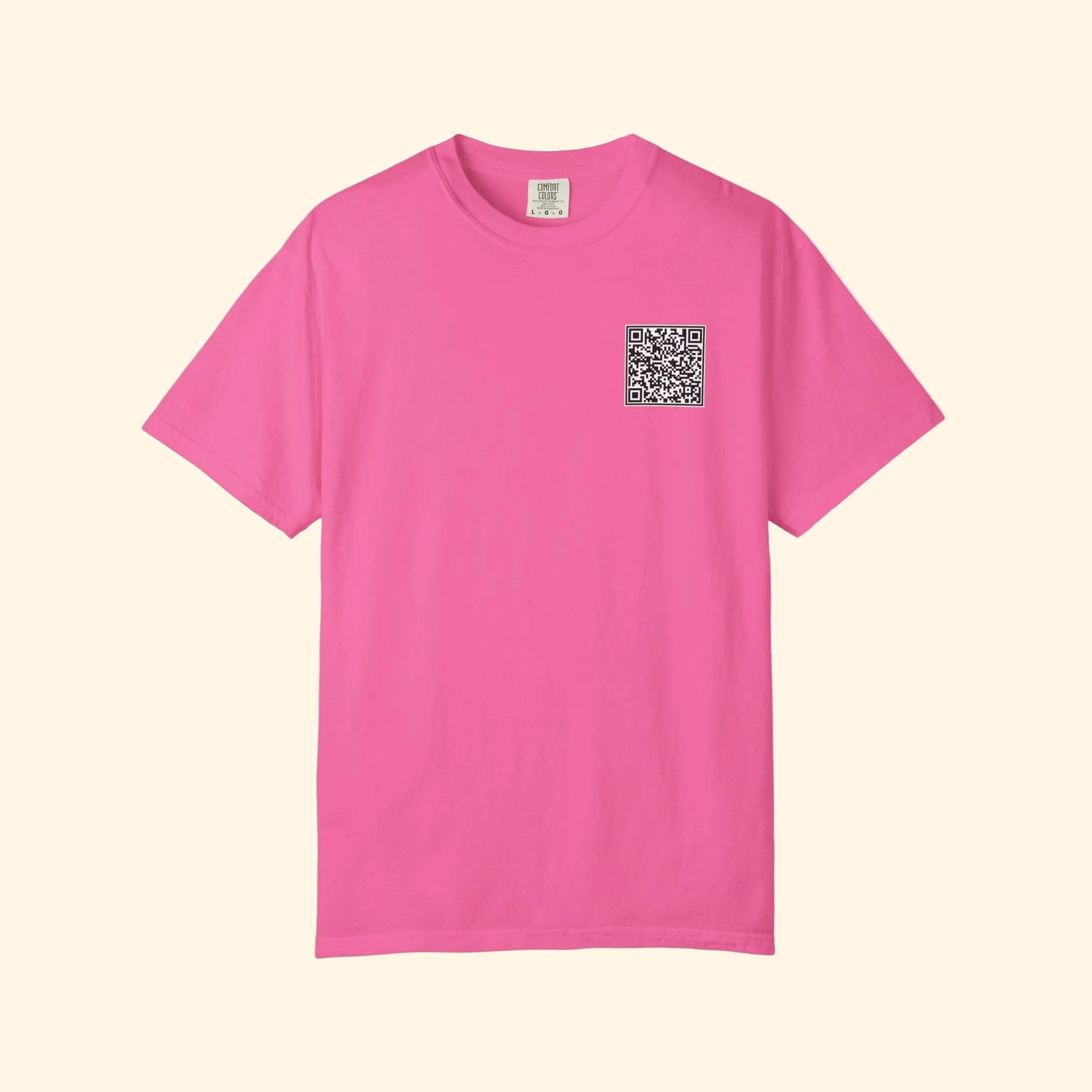 F*ck Trump QR Code Left Chest Area T-Shirt
