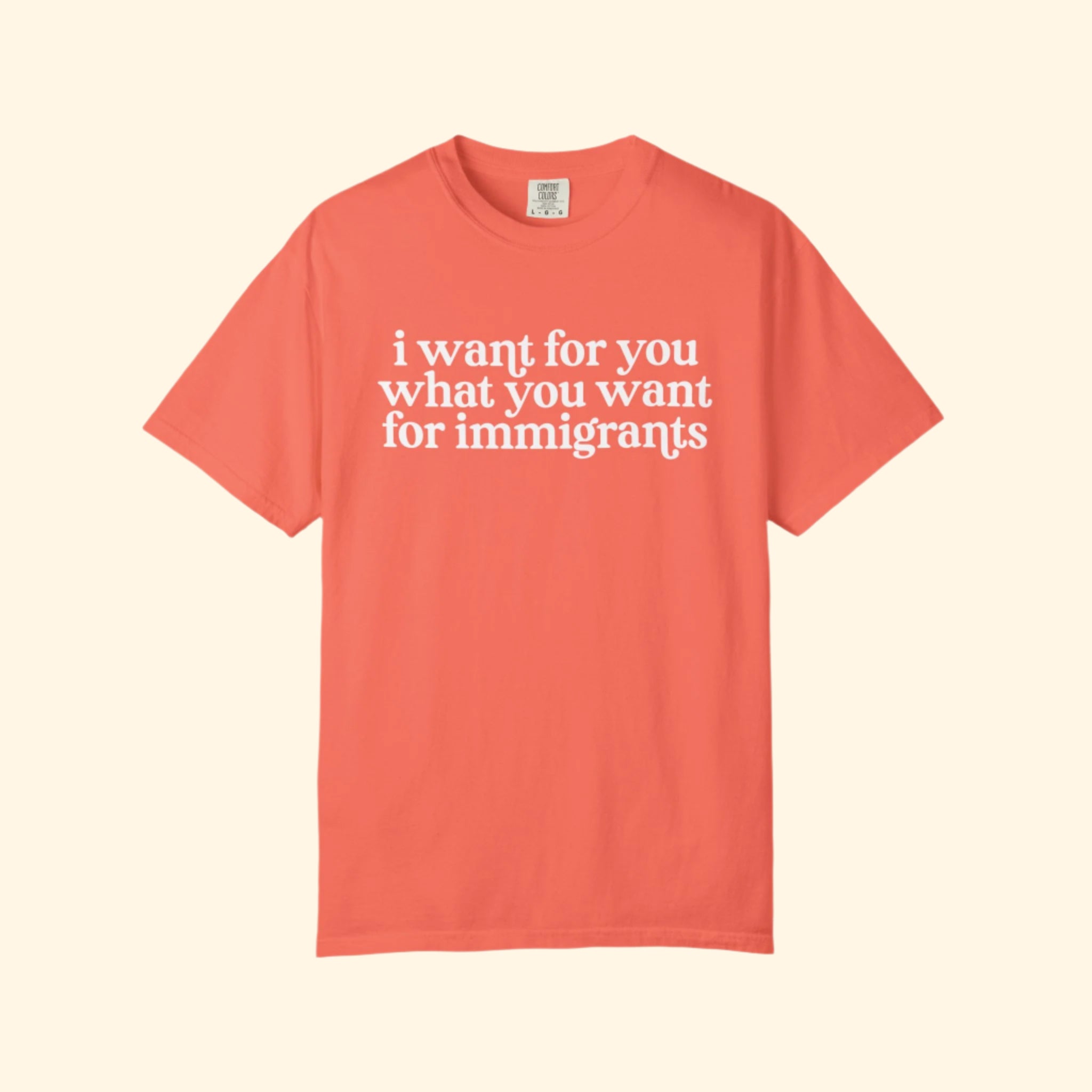 I Want For You What You Want For Immigrants T-Shirt