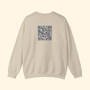 F*ck Trump QR Code Crewneck Sweatshirt