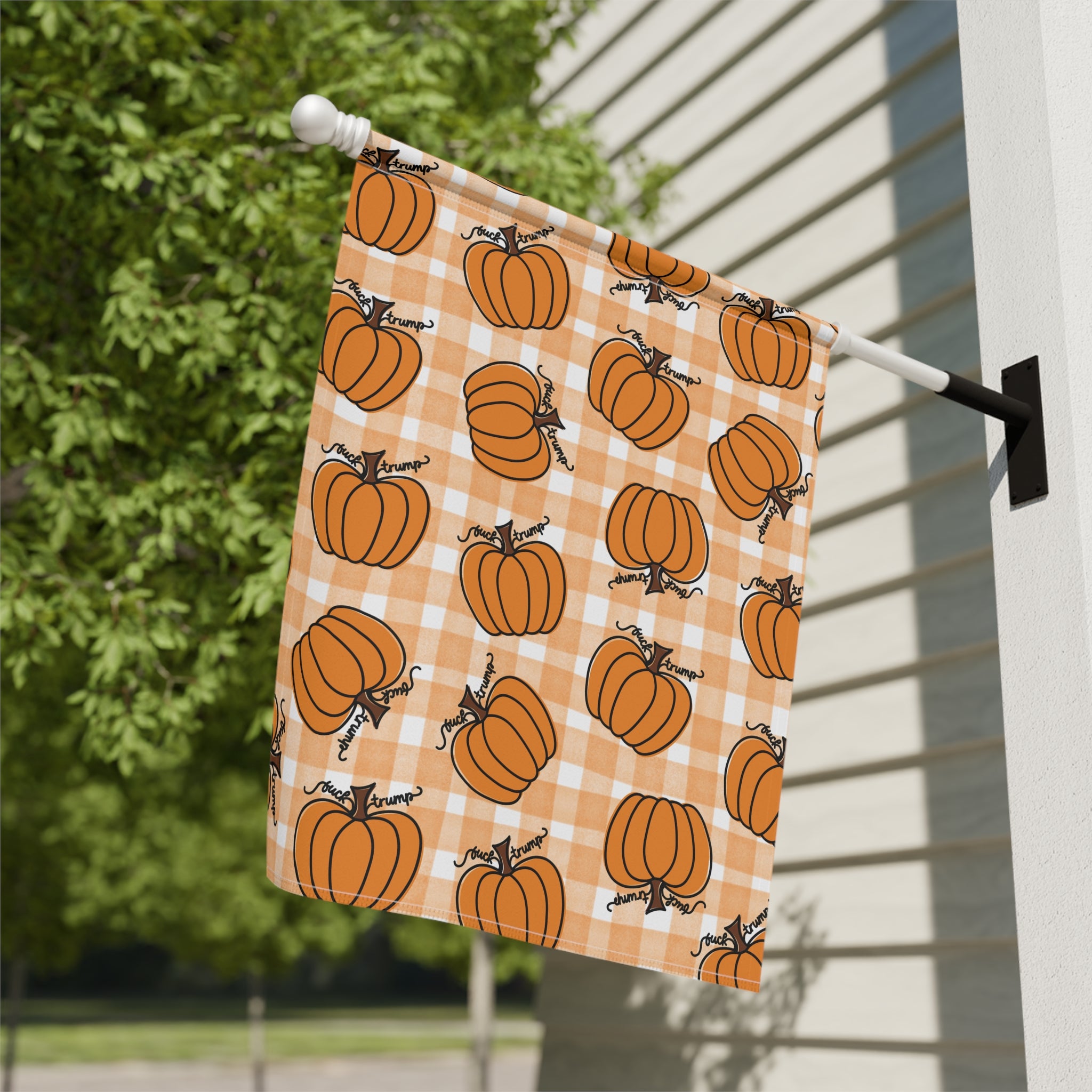 Subtle FDT Autumn Pumpkin Garden Flag