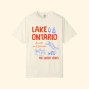 Lake Ontario Always and Forever Doodle T-Shirt