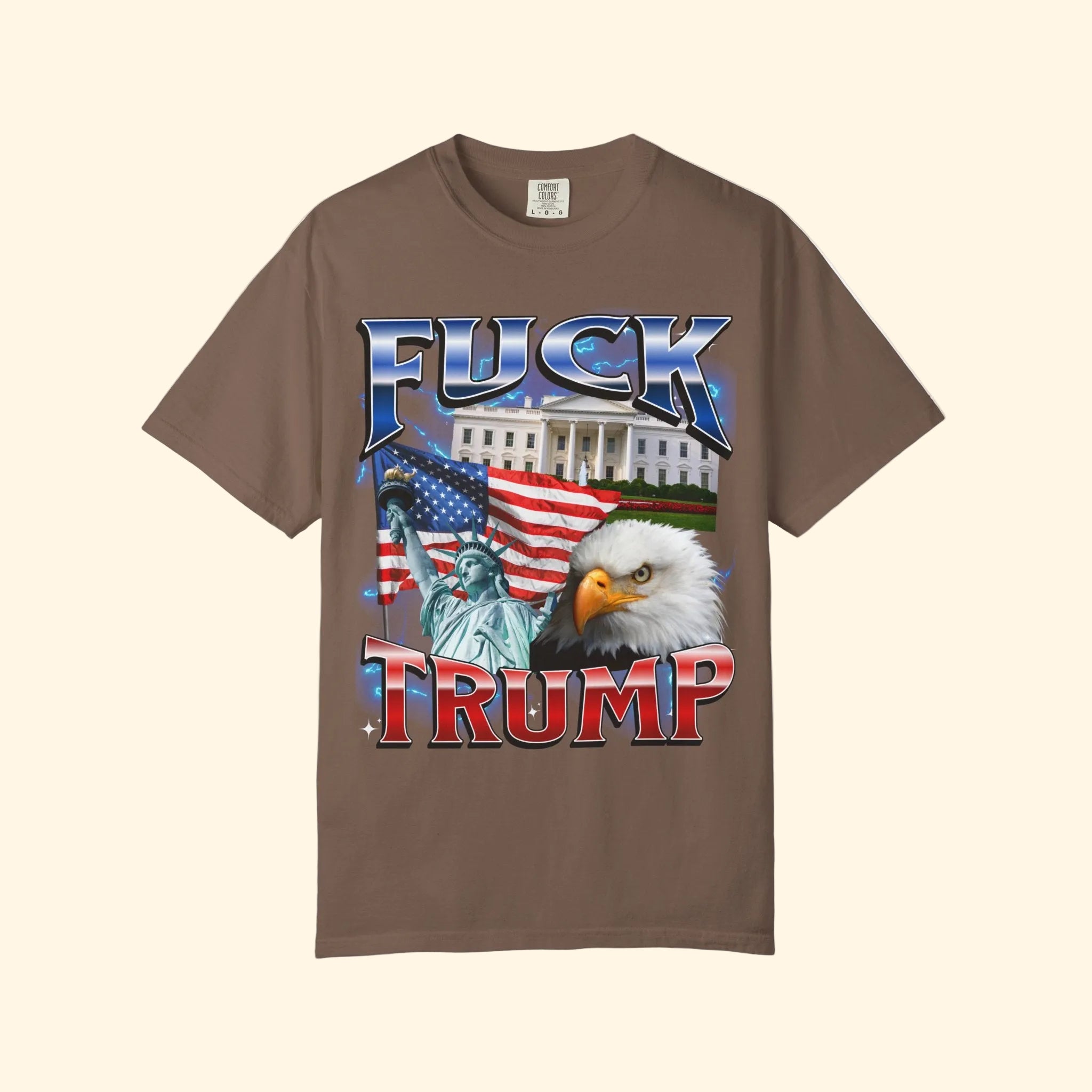 Bootleg F*ck Trump Patriotic American T-Shirt