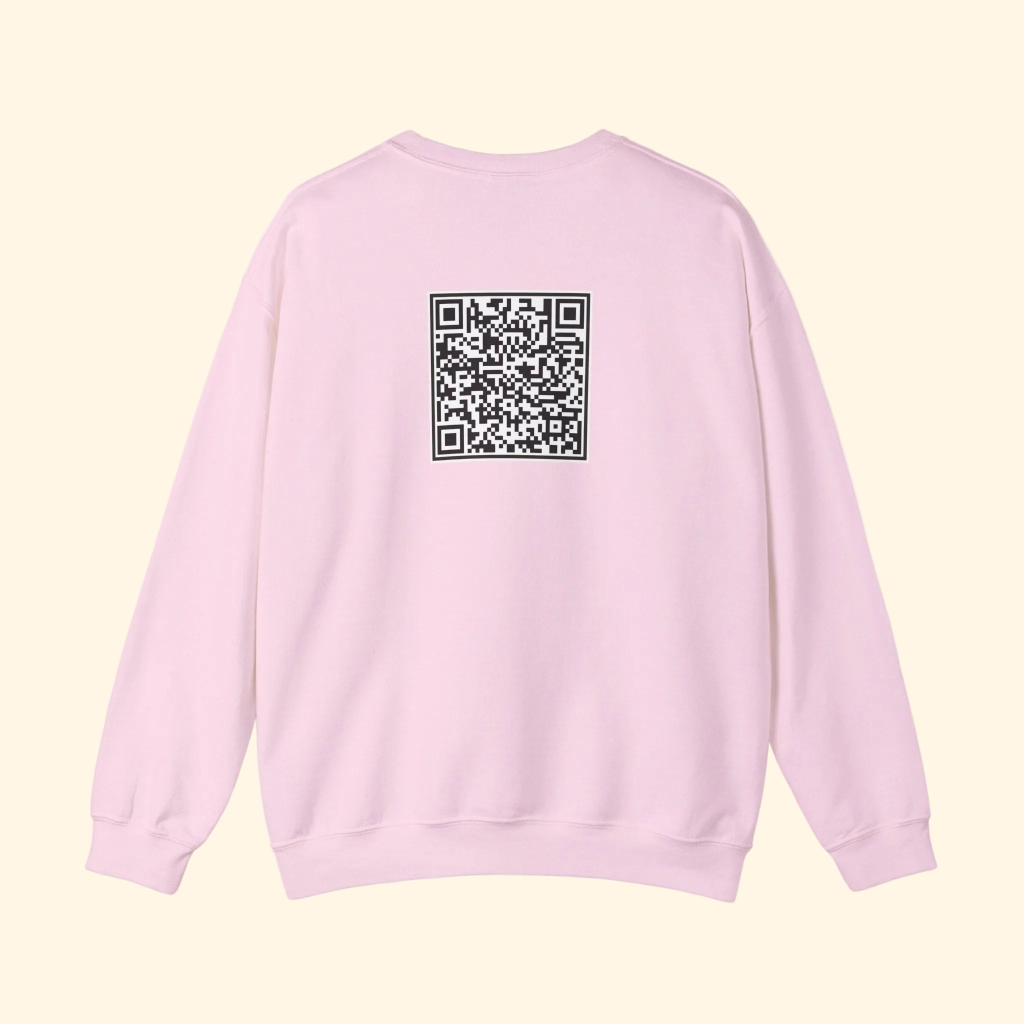 F*ck Trump QR Code Crewneck Sweatshirt