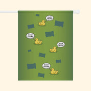 Reflecting Pool Duck Trump Garden Flag