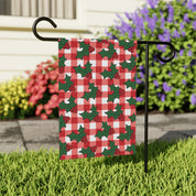 Subtle FDT Christmas Holly Garden Flag