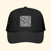 F*ck Trump QR Code Foam Trucker Hat