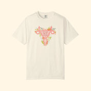 Floral Uterus Reproductive Rights T-Shirt