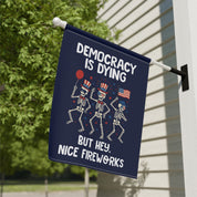 Democracy is Dying But Hey, Nice Fireworks Flag