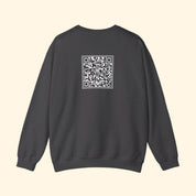 F*ck Trump QR Code Crewneck Sweatshirt