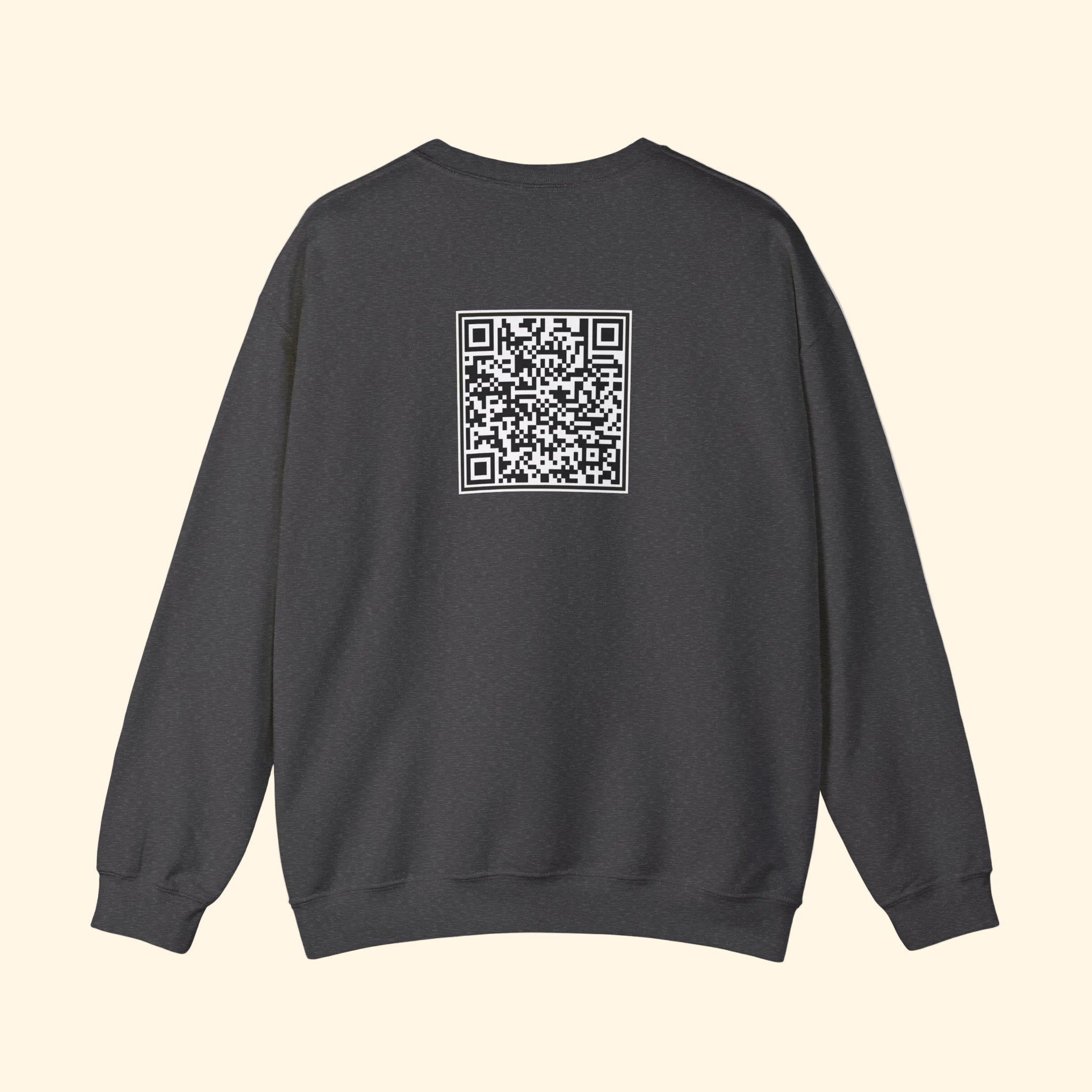 F*ck Trump QR Code Crewneck Sweatshirt