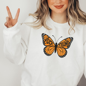 F*ck Trump No Orange Monarchs Butterfly Sweatshirt