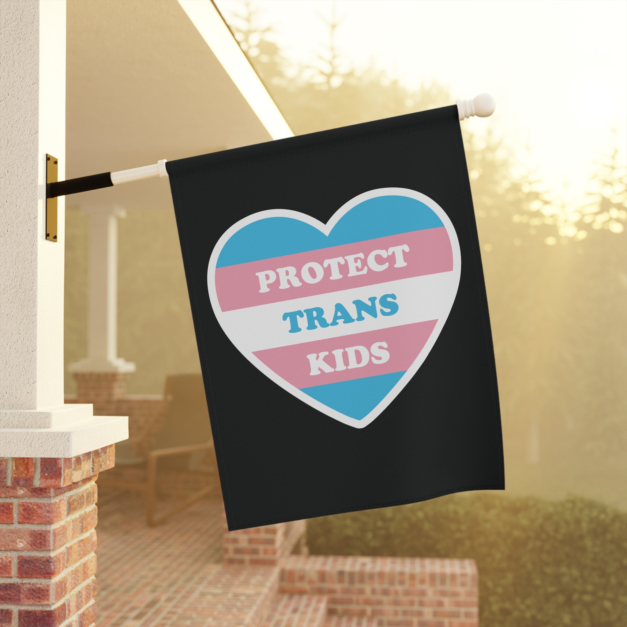 Protect Trans Kids Garden Flag