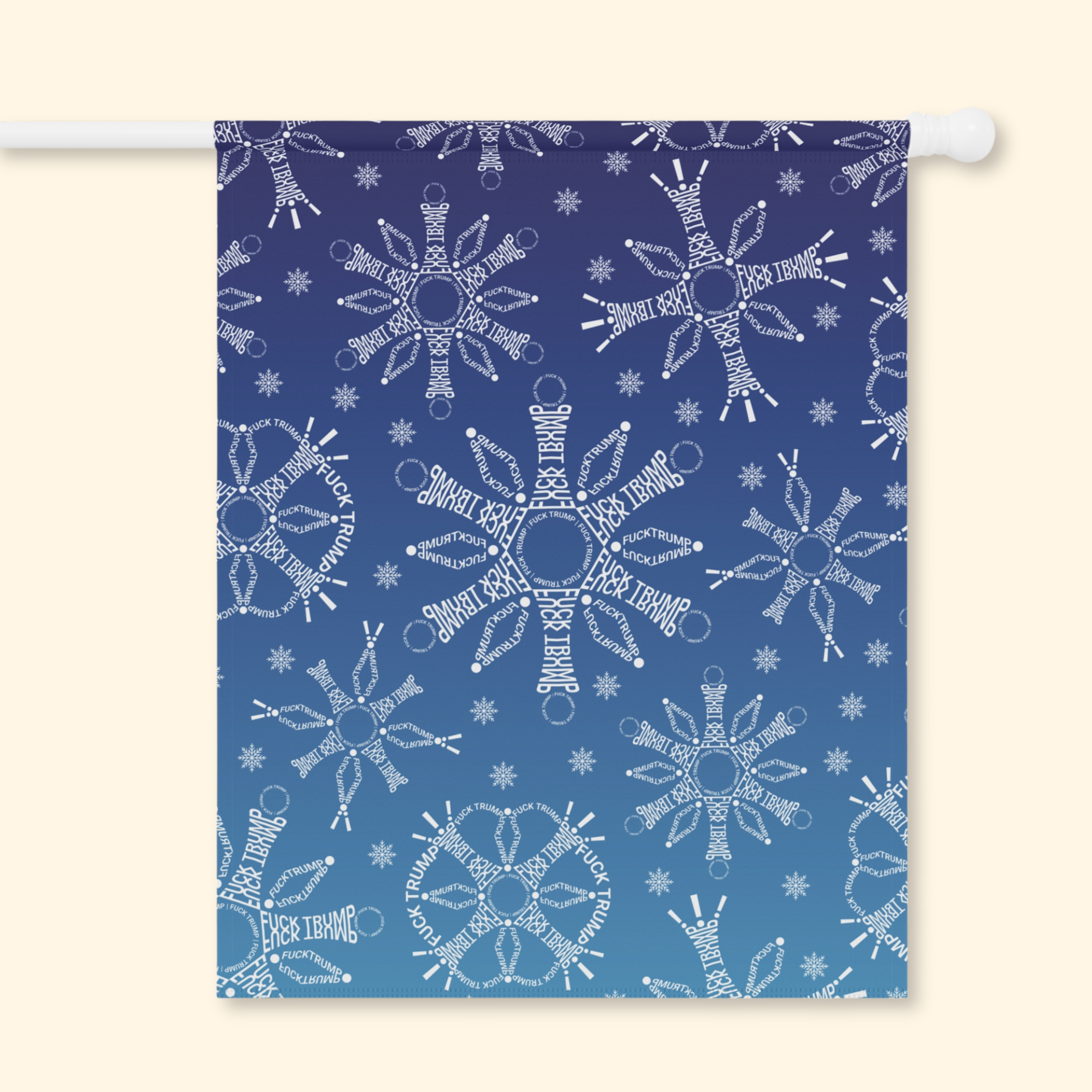 Subtle F*ck Trump Snowflakes Garden Flag