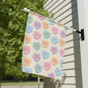 F*ck Trump Candy Heart Valentine's Day Garden Flag