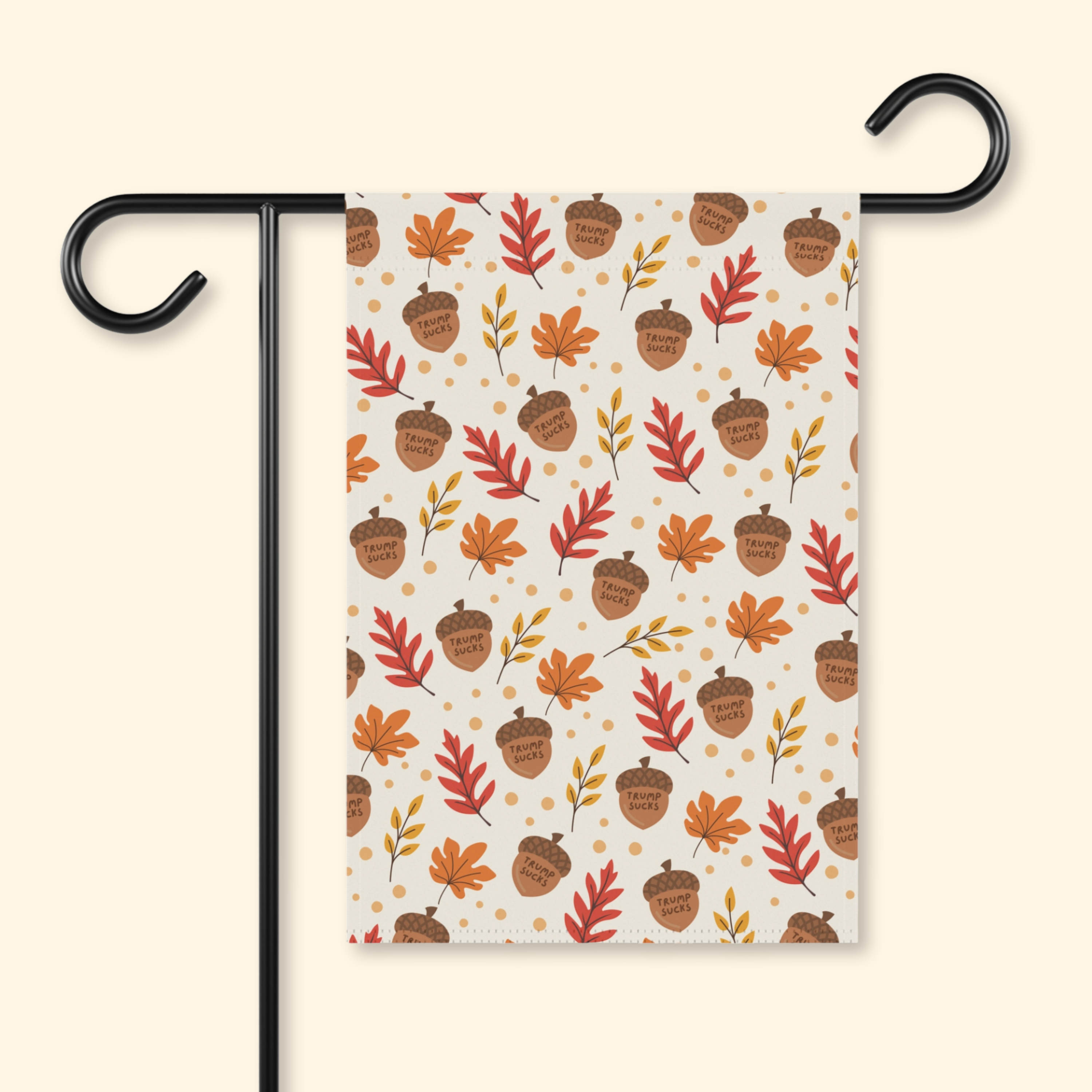 Trump Sucks Fall Acorns Flag
