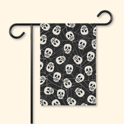 FDT Skull and Spider Webs Flag