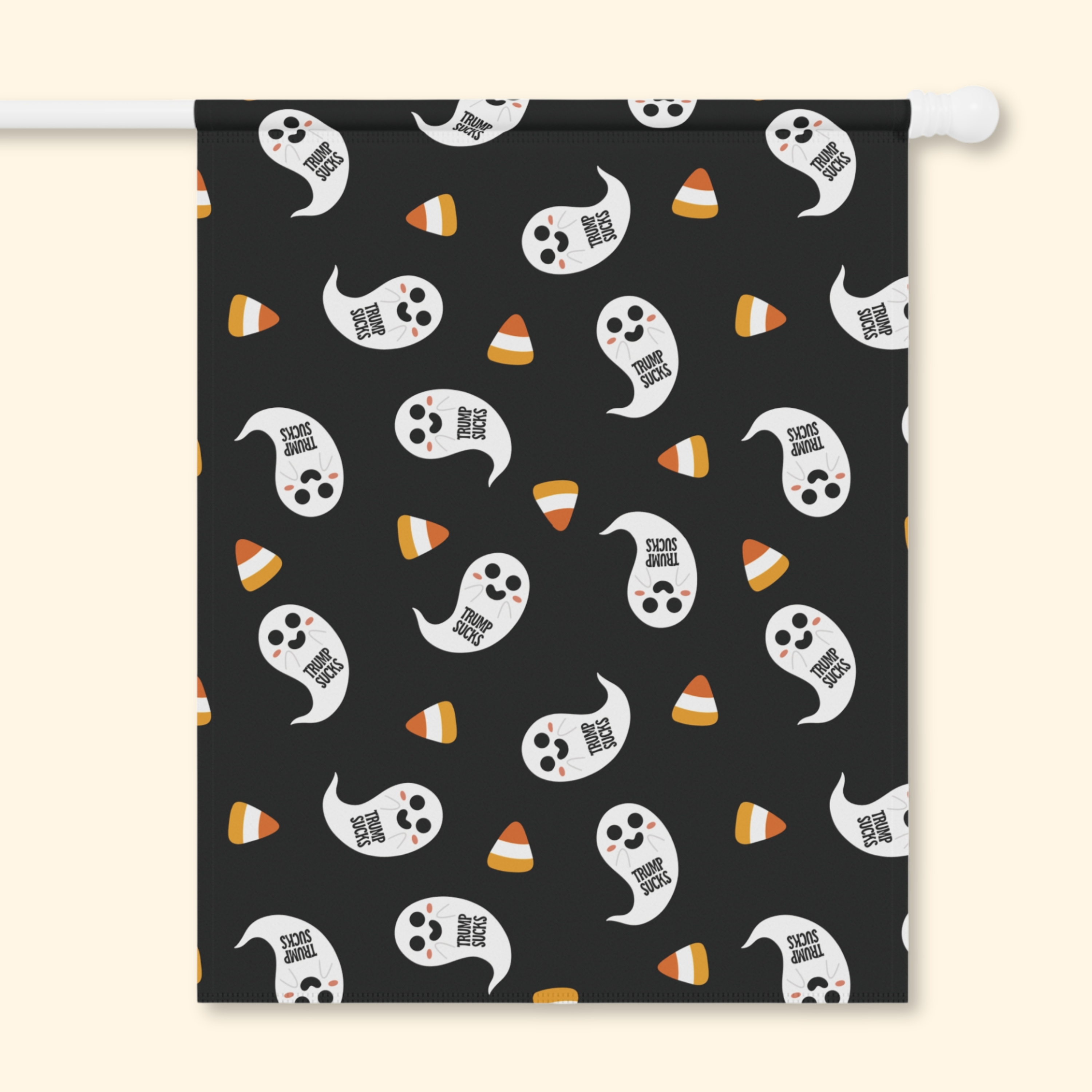 Trump Sucks Black Ghosts Flag