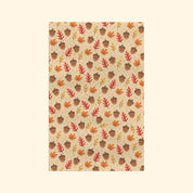 F*ck Trump Fall Acorns Waffle Weave Kitchen Towel
