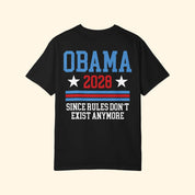 Obama 2028 Campaign Satire T-Shirt