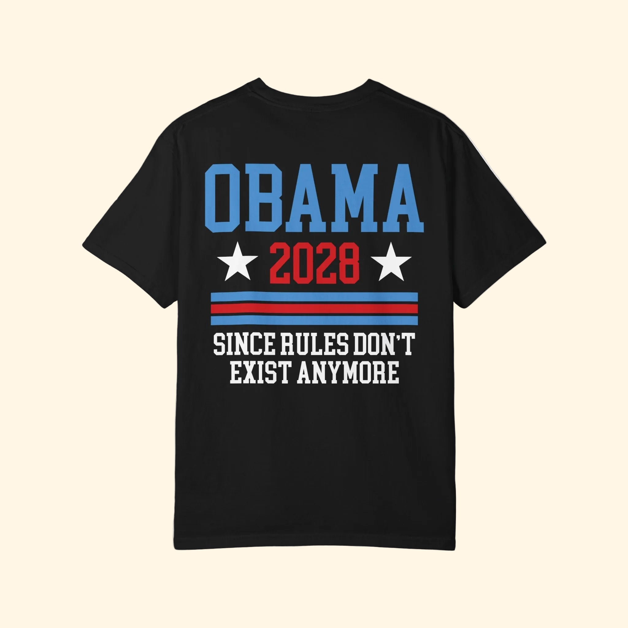 Obama 2028 Campaign Satire T-Shirt