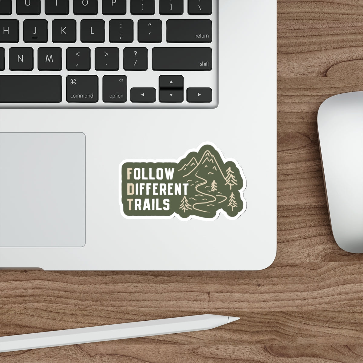 FDT Follow Different Trails Die-Cut Sticker