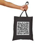 F*ck Trump QR Code Canvas Tote Bag