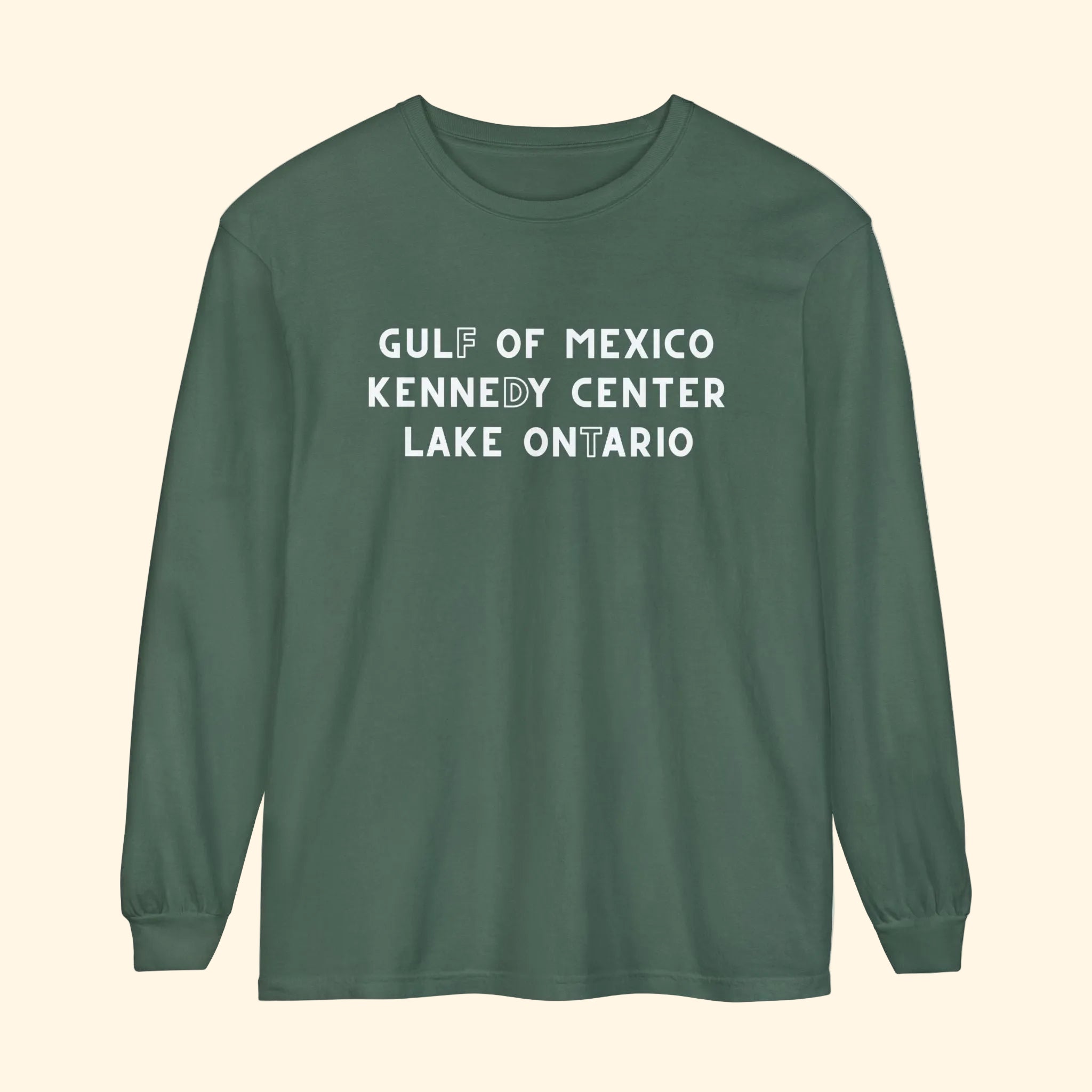 Gulf of Mexico, Kennedy Center, Lake Ontario FDT Long Sleeved Shirt