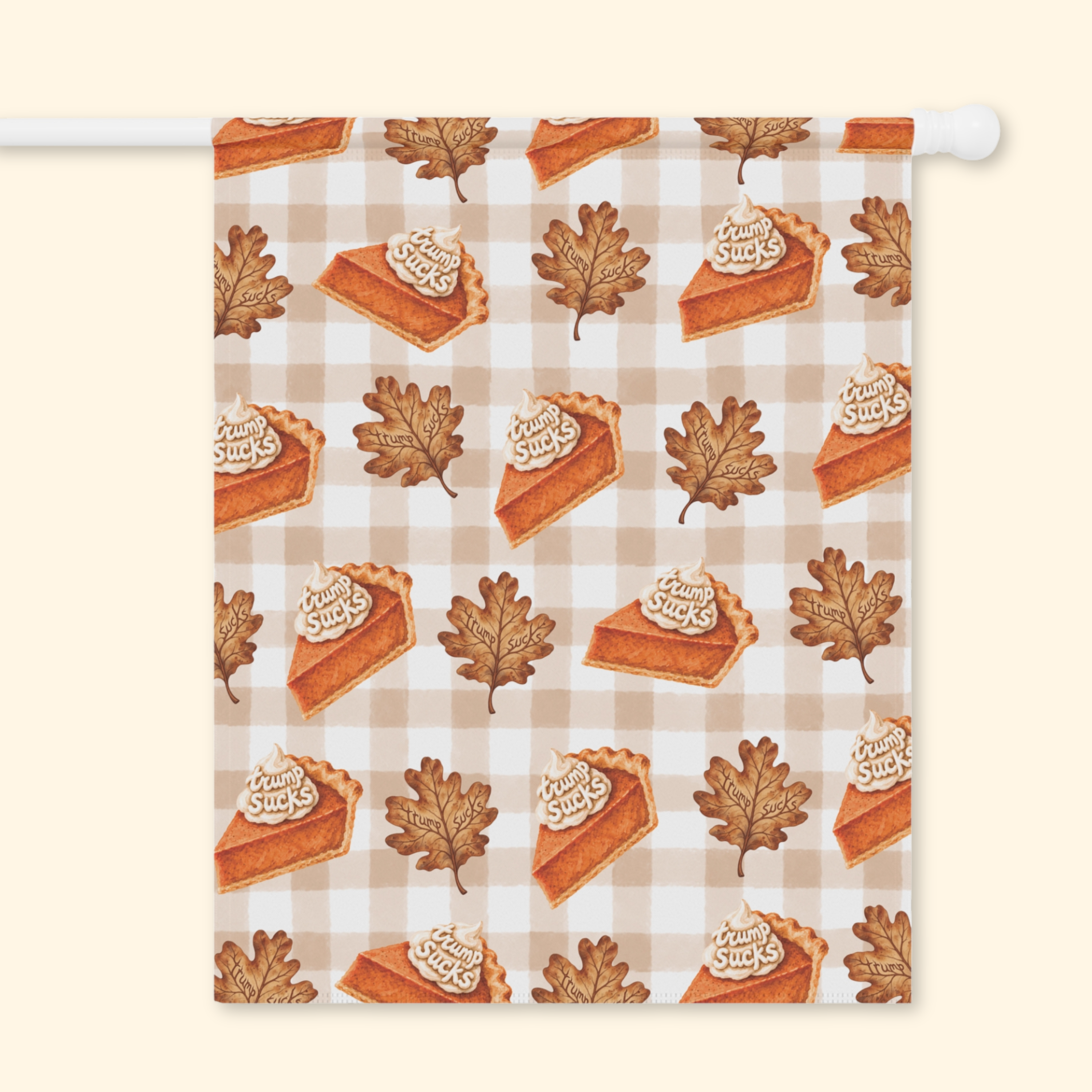 Trump Sucks Pumpkin Pie Flag