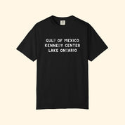 Gulf of Mexico, Kennedy Center, Lake Ontario FDT T-Shirt