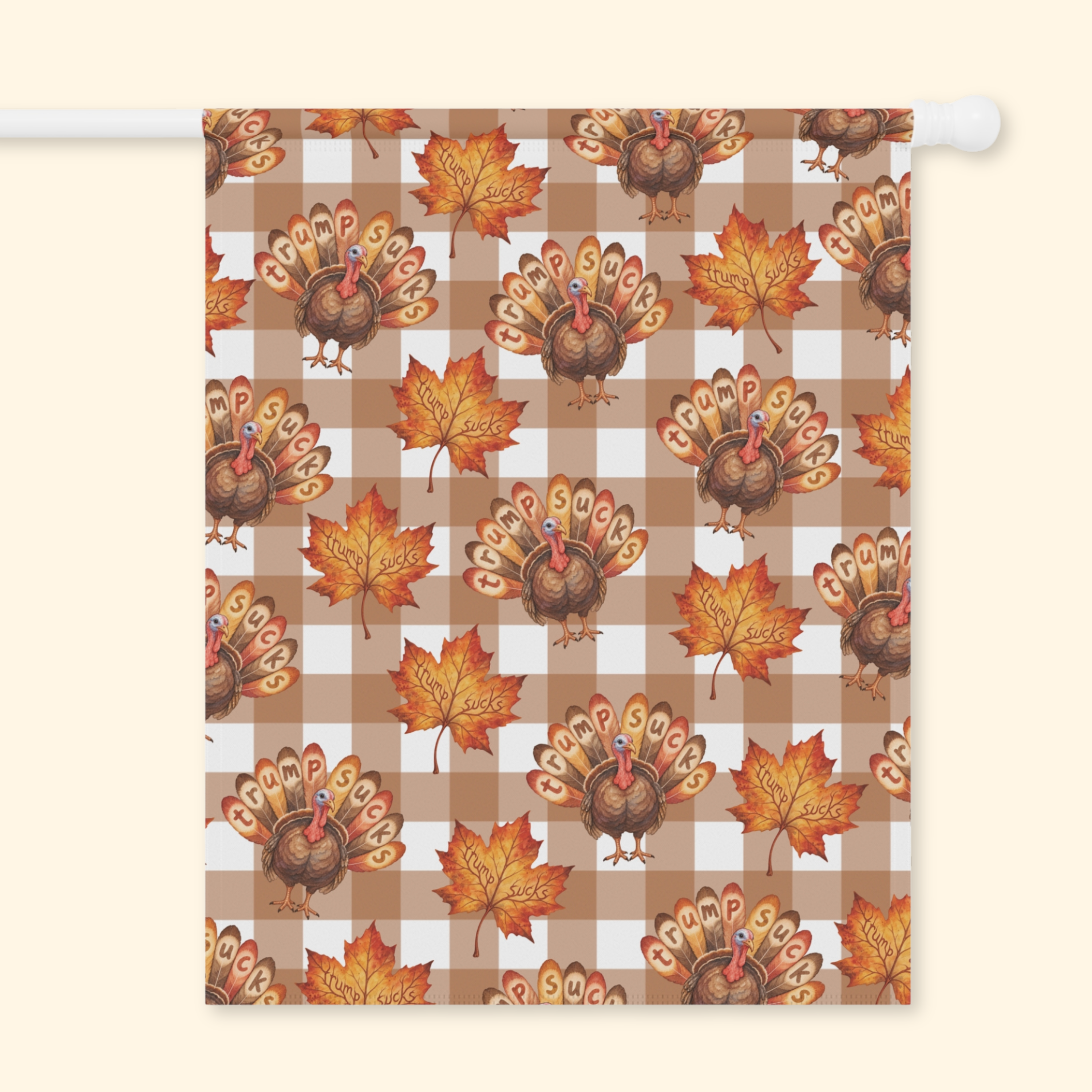 Trump Sucks Thanksgiving Turkey Flag