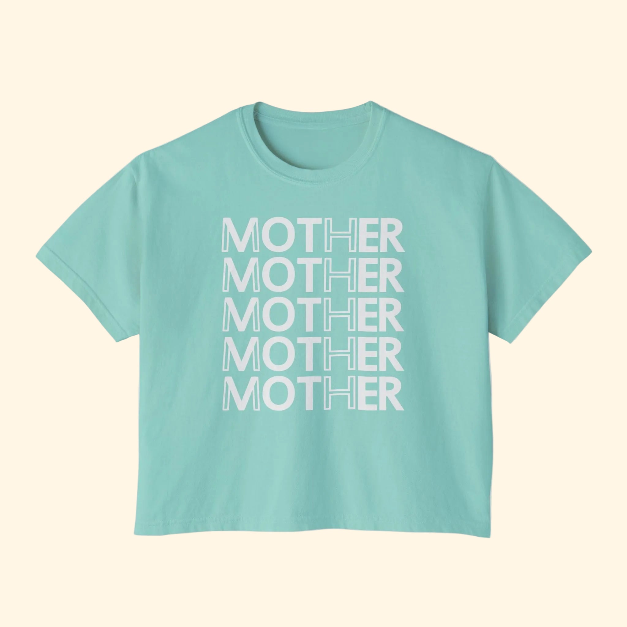 Mother Voter Cropped T-Shirt