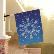 Subtle F*ck Trump Snowflake Garden Flag