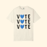 Tri Vote Blue Heart T-Shirt