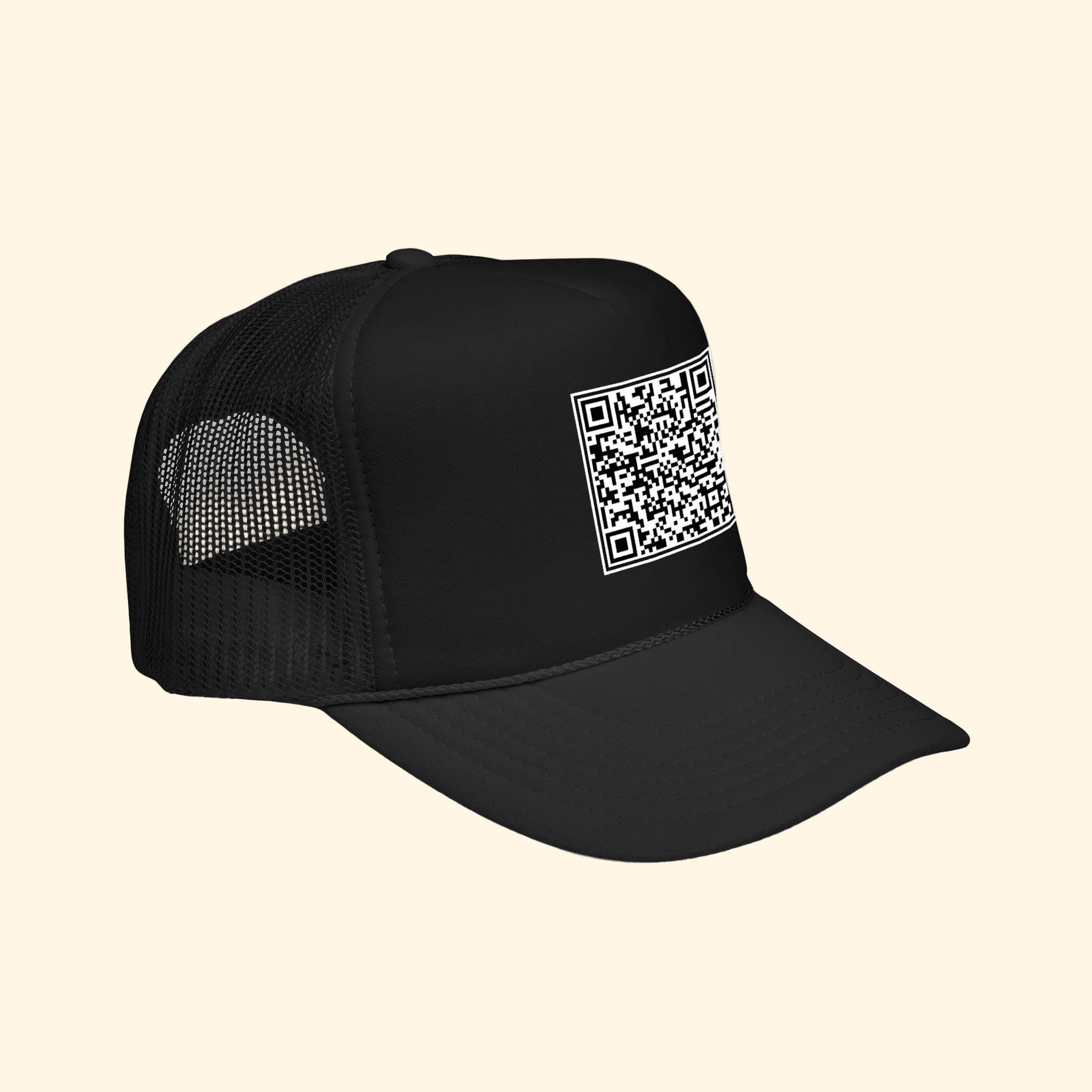 F*ck Trump QR Code Foam Trucker Hat