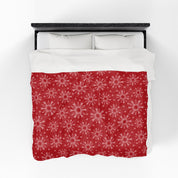 Subtle F*ck Trump Winter Snowflake Velveteen Plush Blanket