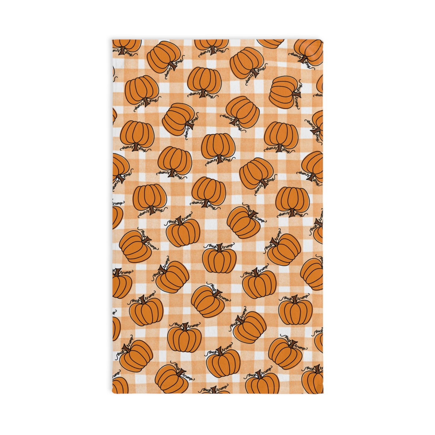 Subtle F*ck Trump Pumpkin Hand Towel