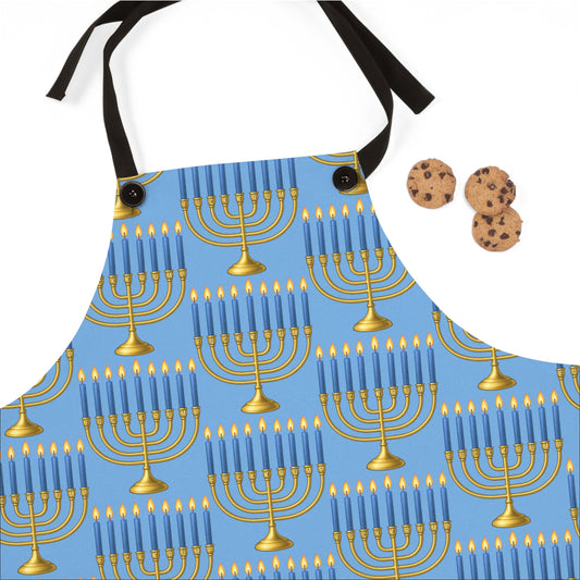 Subtle F*ck Trump Hanukkah Menorah Apron