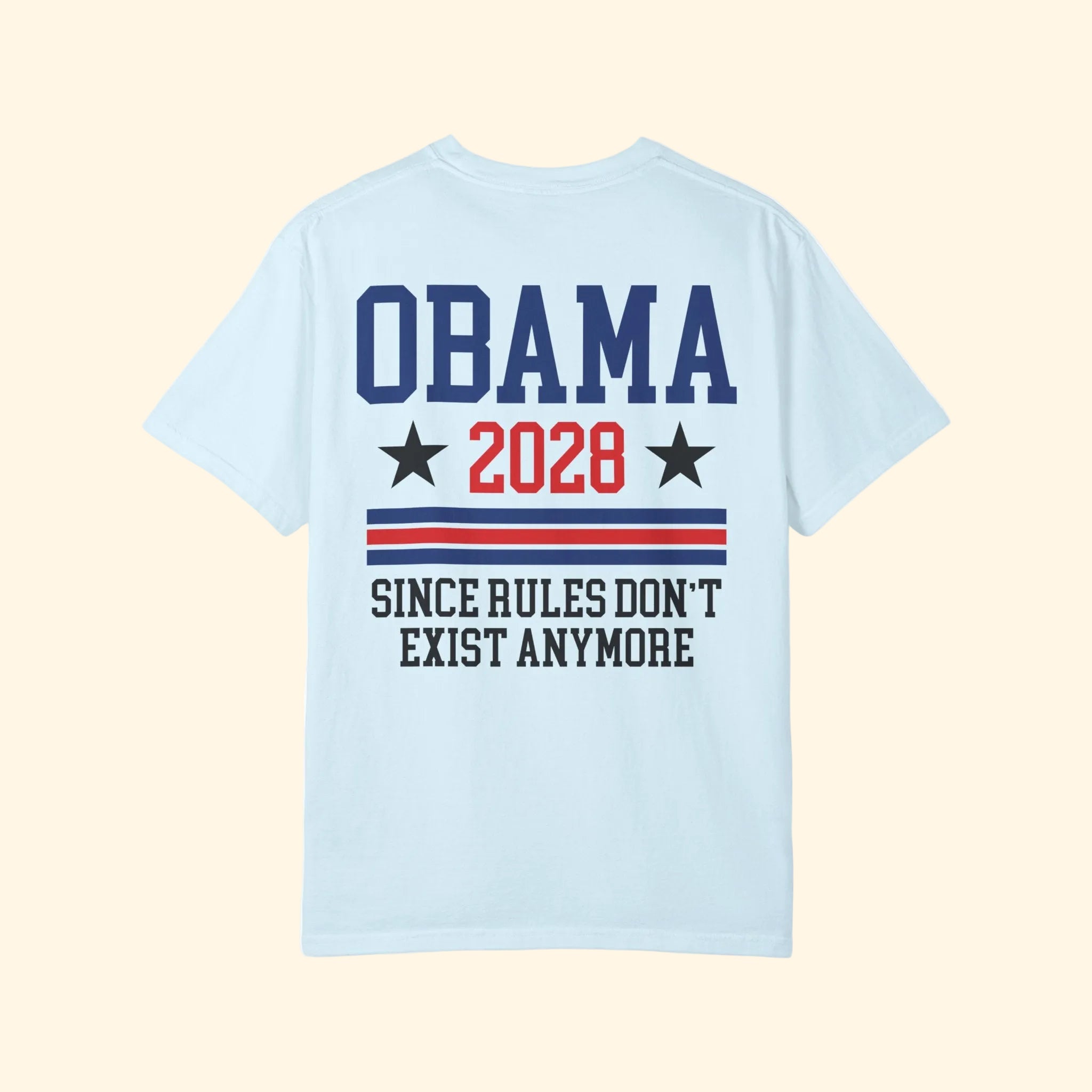 Obama 2028 Campaign Satire T-Shirt