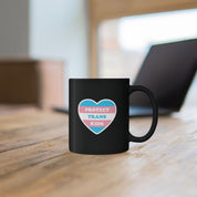 Protect Trans Kids Black Mug