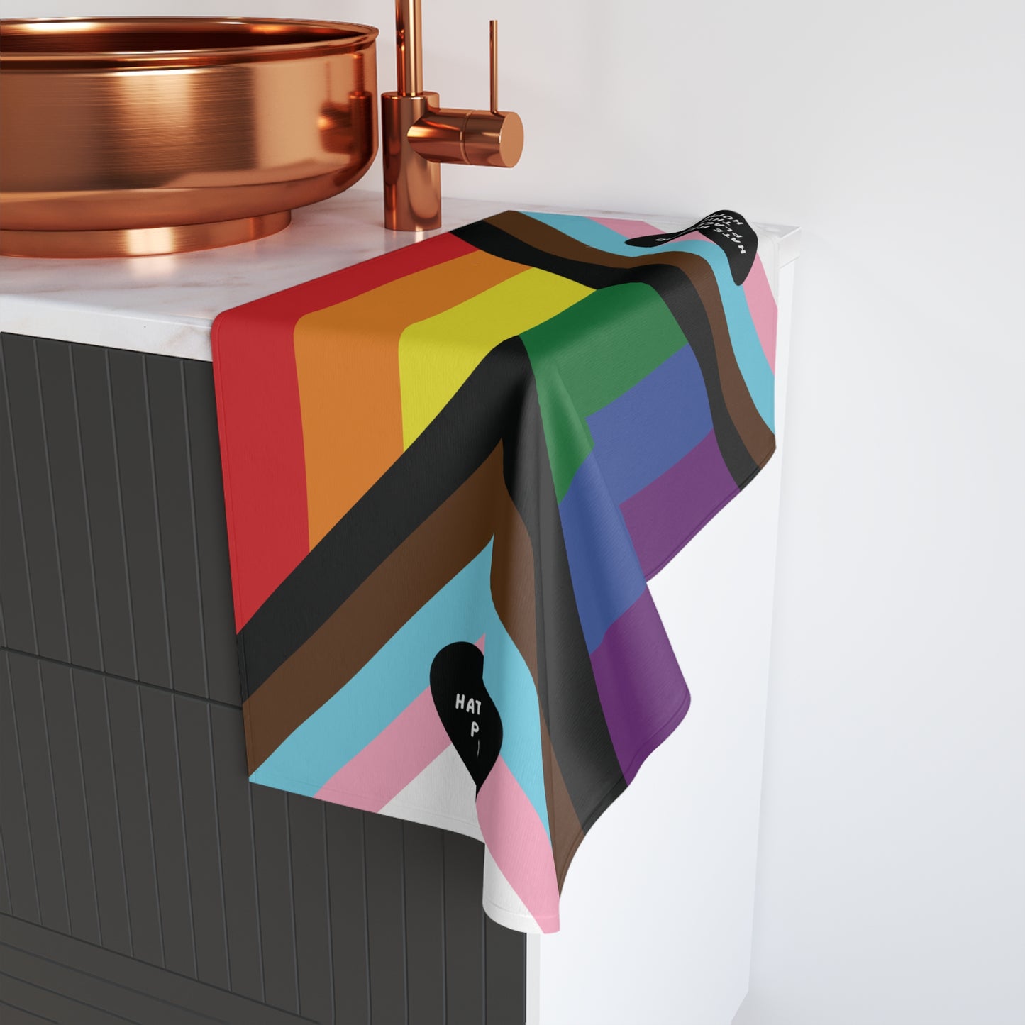 Hate Has No Place in This Home Hand Towel