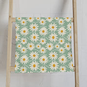 Subtle Retro F*ck Trump Daisy Hand Towel