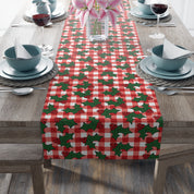 Subtle FDT Christmas Holly Table Runner