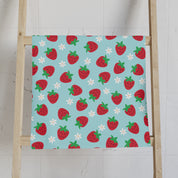 Blue Trump Sucks Strawberry Seeds Hand Towel