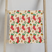 Subtle F*ck Trump Christmas Stocking Hand Towel