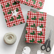 Subtle FDT Christmas Holly Wrapping Paper