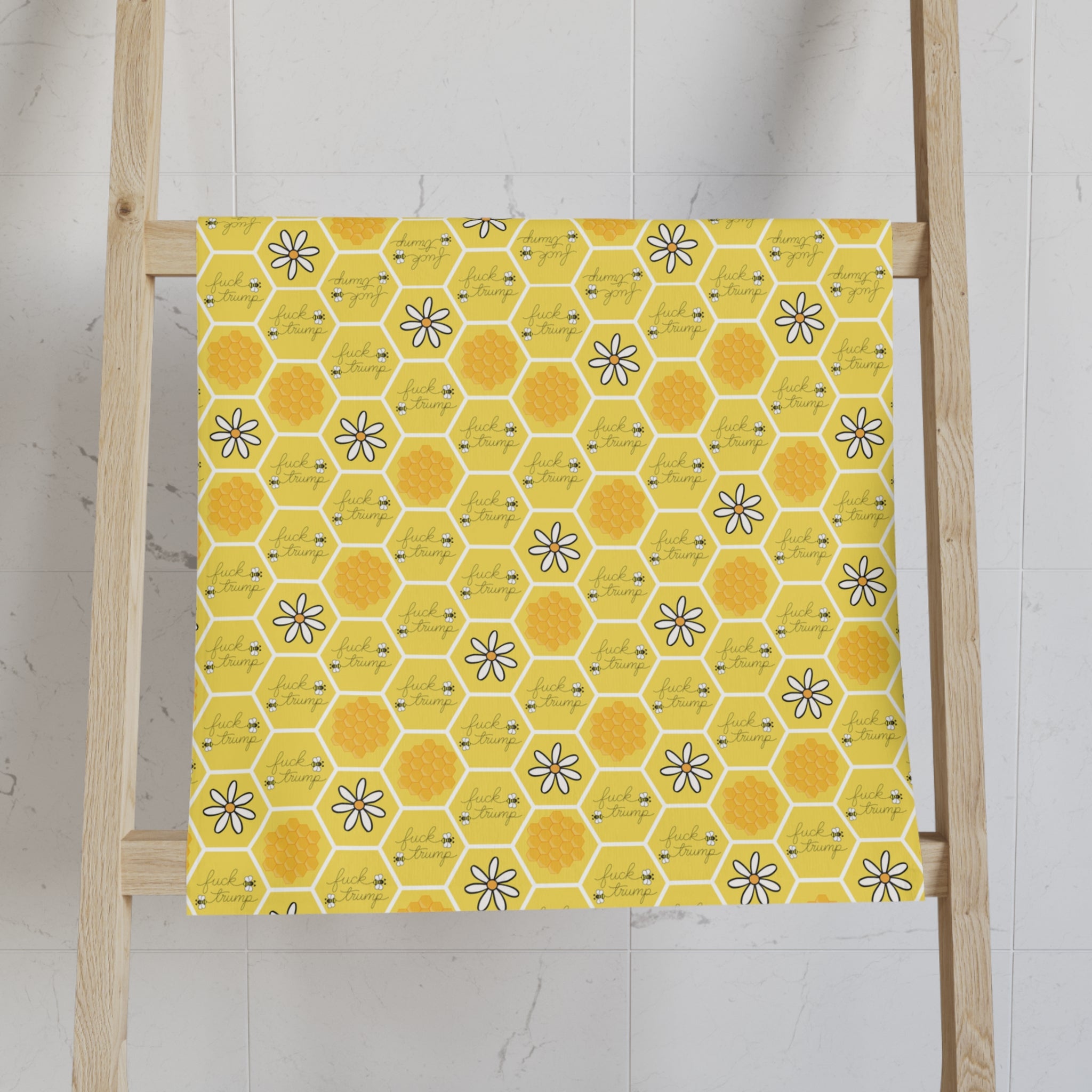 F*ck Trump Honey Bees Towel